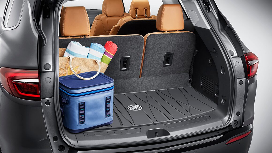Buick enclave cargo outlet mat