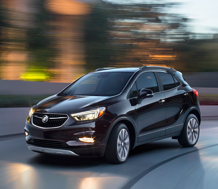 Image of the 2018 Buick Encore compact luxury SUV.