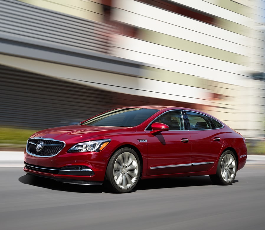 Image of the 2018 Buick LaCrosse full-size luxury sedan.