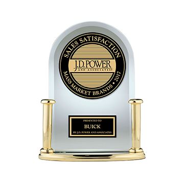 Buick 2017 JD Power Award