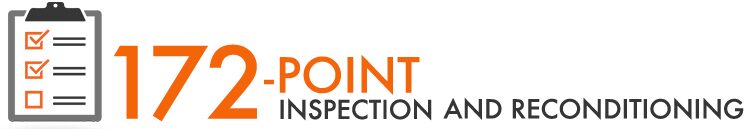 A fully inspected certified used vehicle