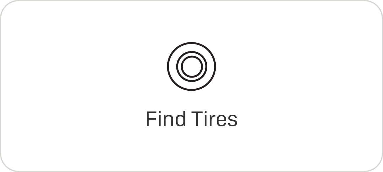 Find Tires Wording and Icon