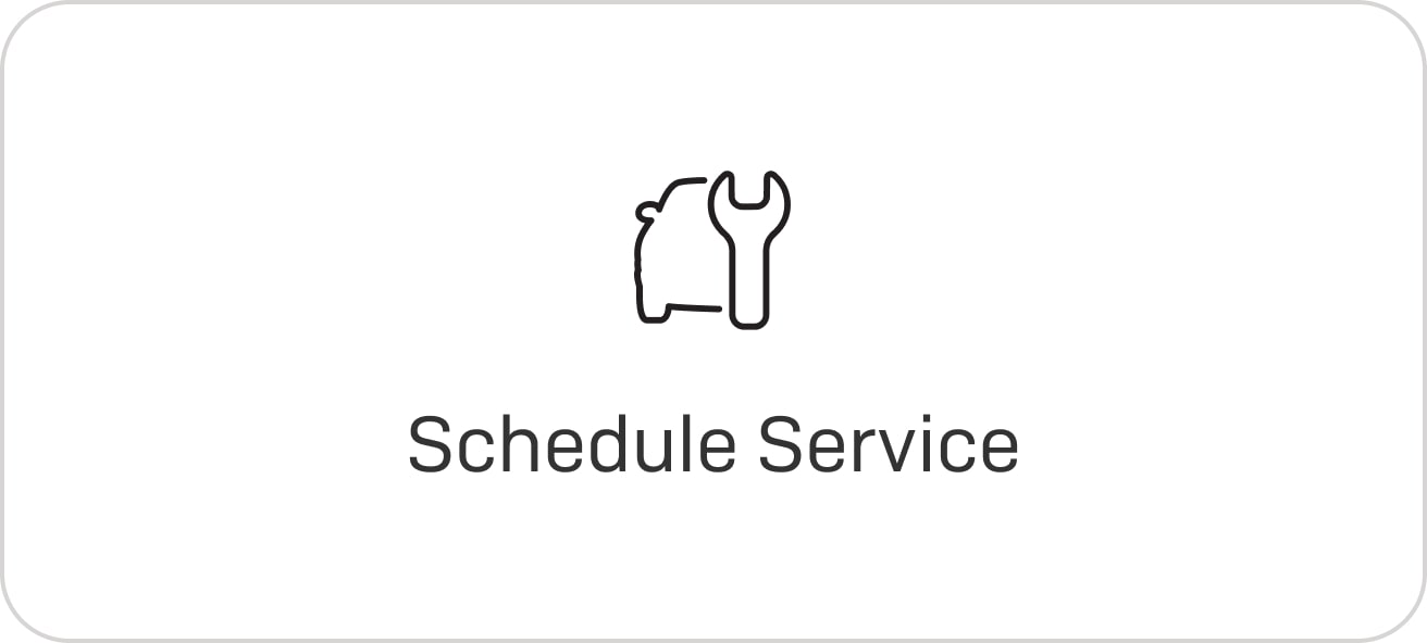 Schedule Service Wording and Icon