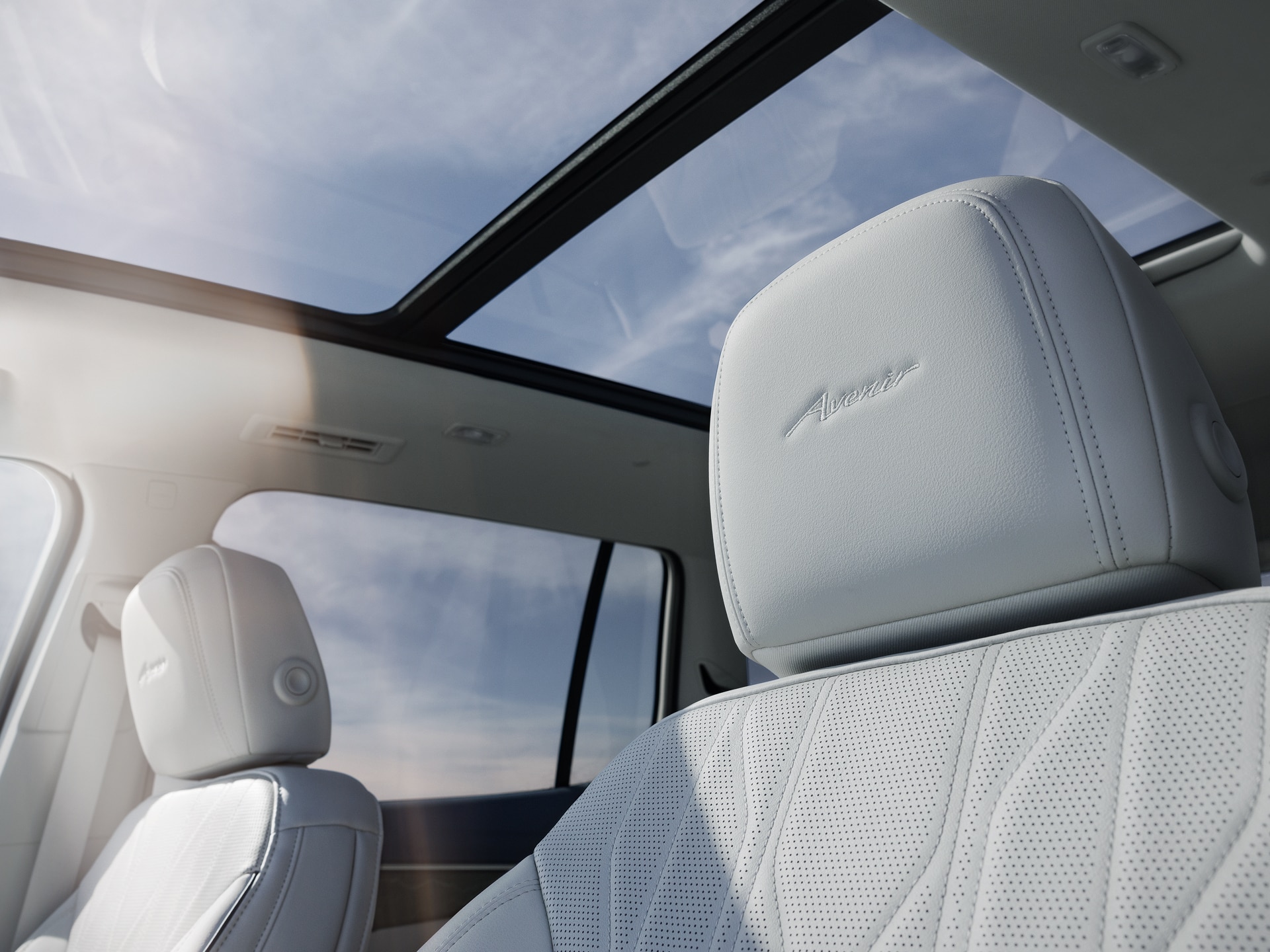 Interior View of the Sunroof in the 2025 Buick Enclave