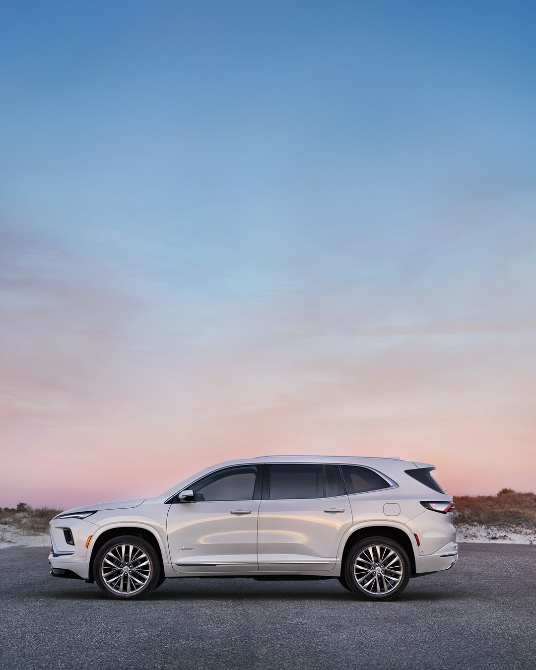 Profile View of the 2025 Buick Enclave Mid-Size SUV