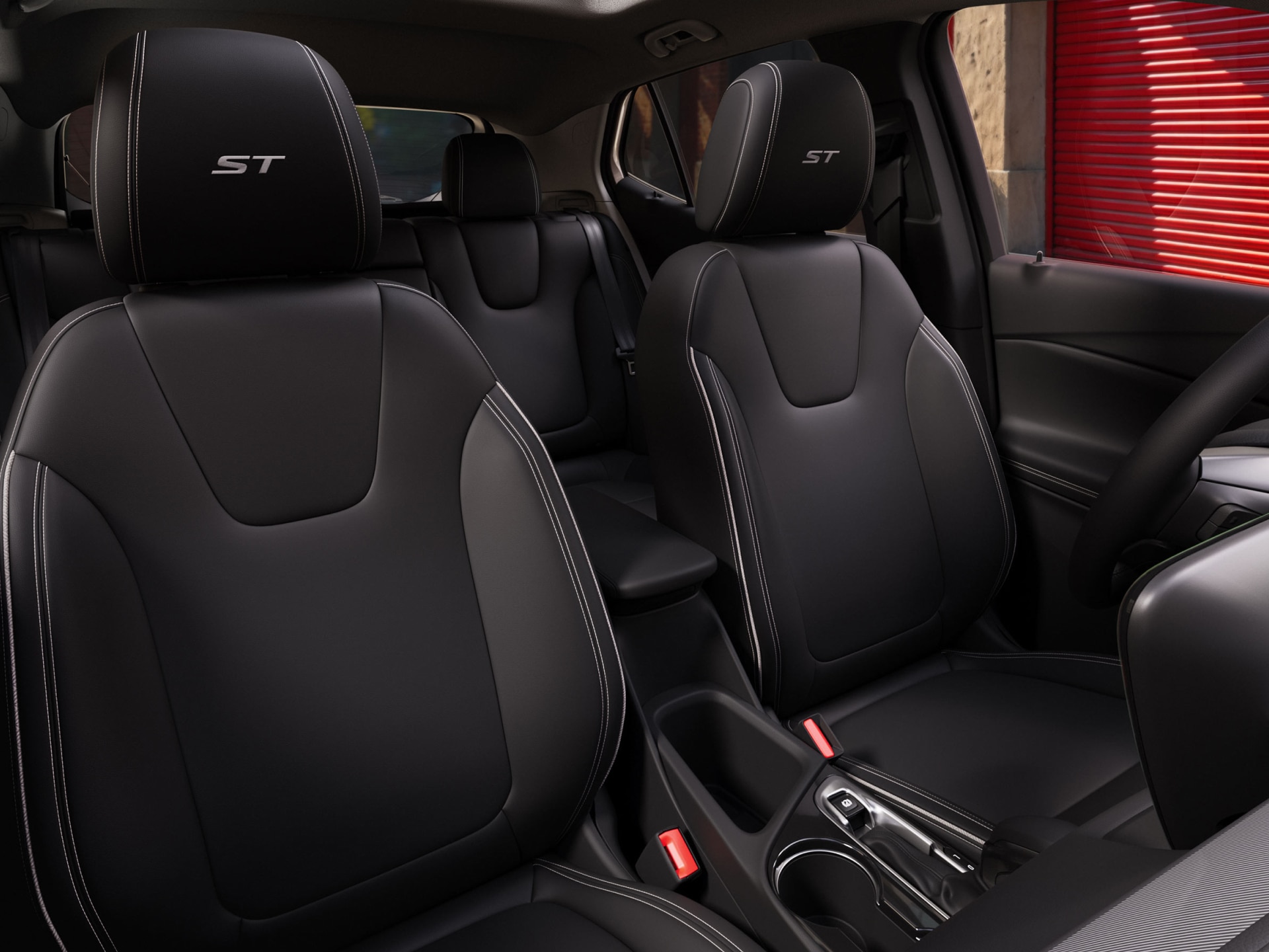 Interior View of the Ebony Seating in the 2026 Encore GX ST SUV