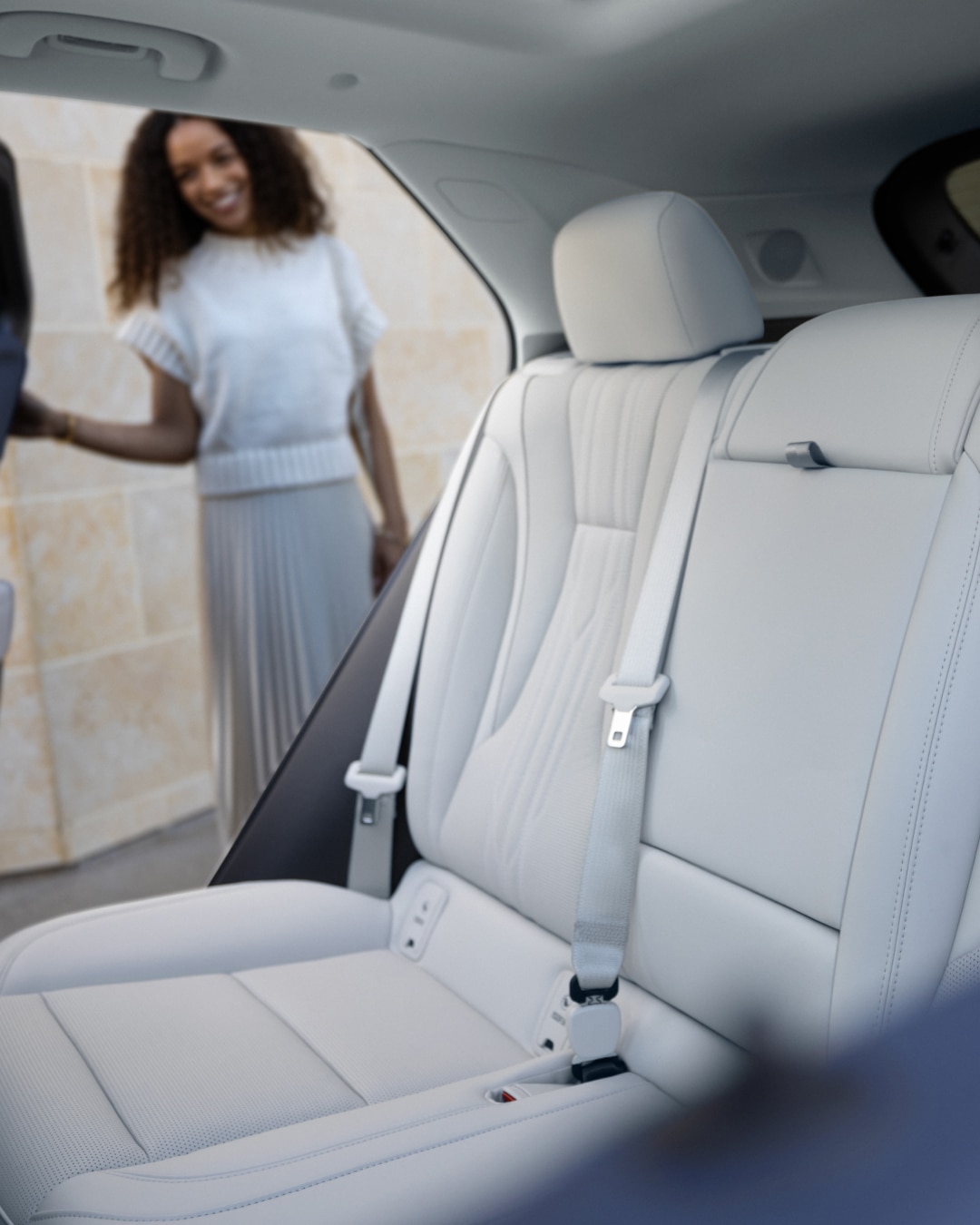 View of the Rear Seating in a 2025 Buick Envision ST Sporty Compact SUV