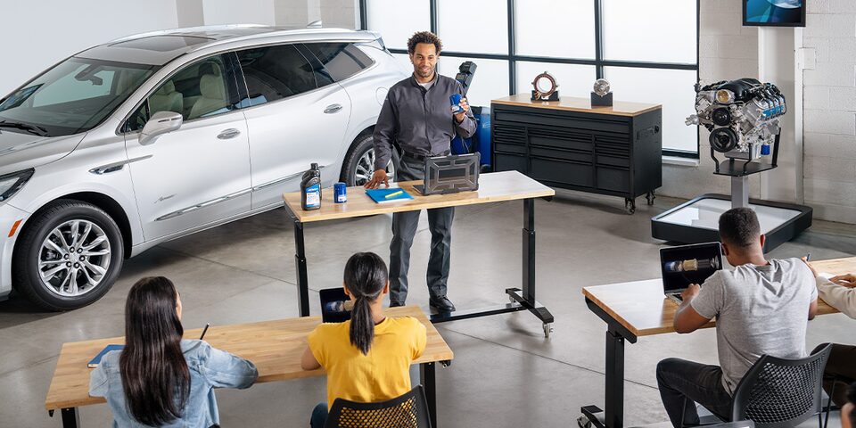 A Buick Certified Service Technician Training New Talent
