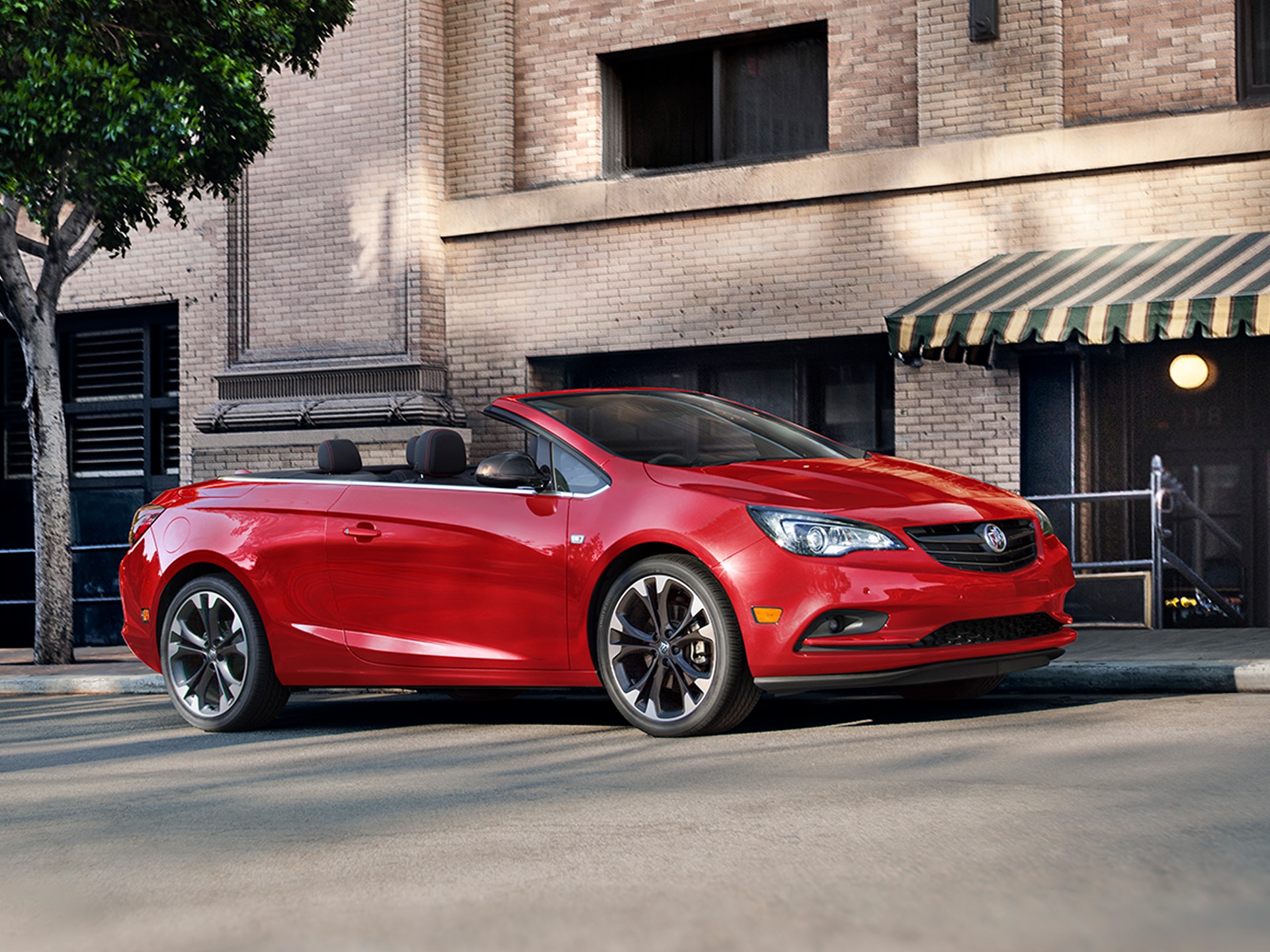 2019 Buick Cascada Convertible Top Off Front Side View