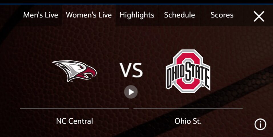2022 Buick NCAA In-Vehicle App Live Stream Game