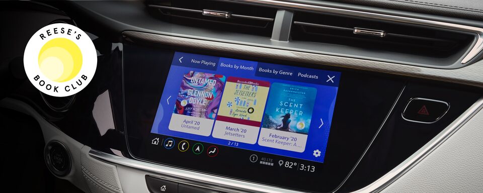 2020 Buick: Reese Witherspoon Book Club in Infotainment System