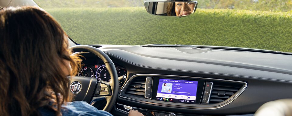 2020 Buick: Reese Witherspoon Book Club Icon on Touch Screen Infotainment System