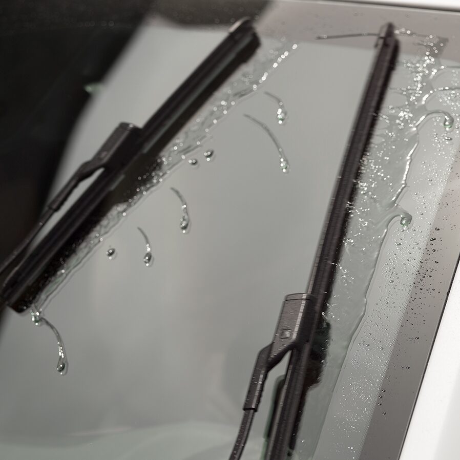 2020 Buick Windshield Wipers Close Up