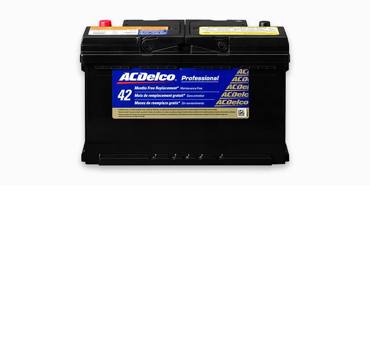 Buick Certified Service: ACDelco Professional Gold Battery