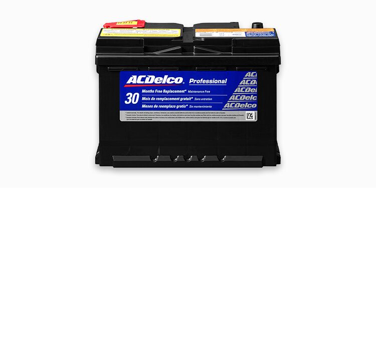 Buick Certified Service: ACDelco Professional Silver Battery
