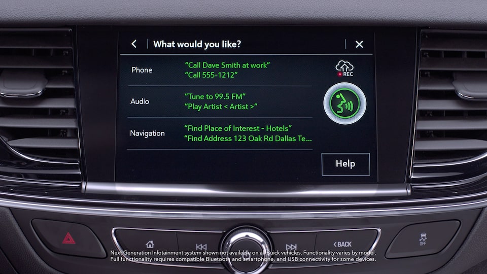 Buick Learning and Support Vehicle Features Overview