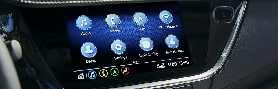 2020 Buick in-vehicle touchscreen apps