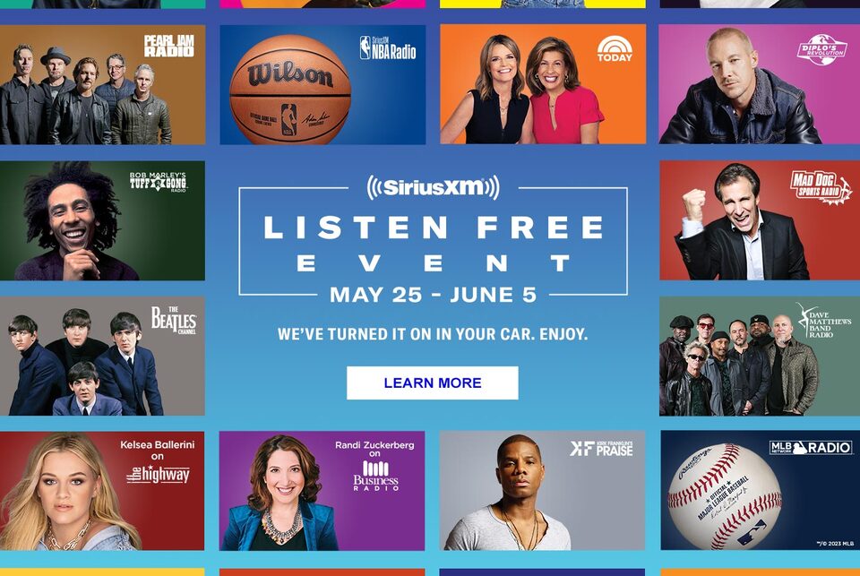 SiriusXM Listen Free Event