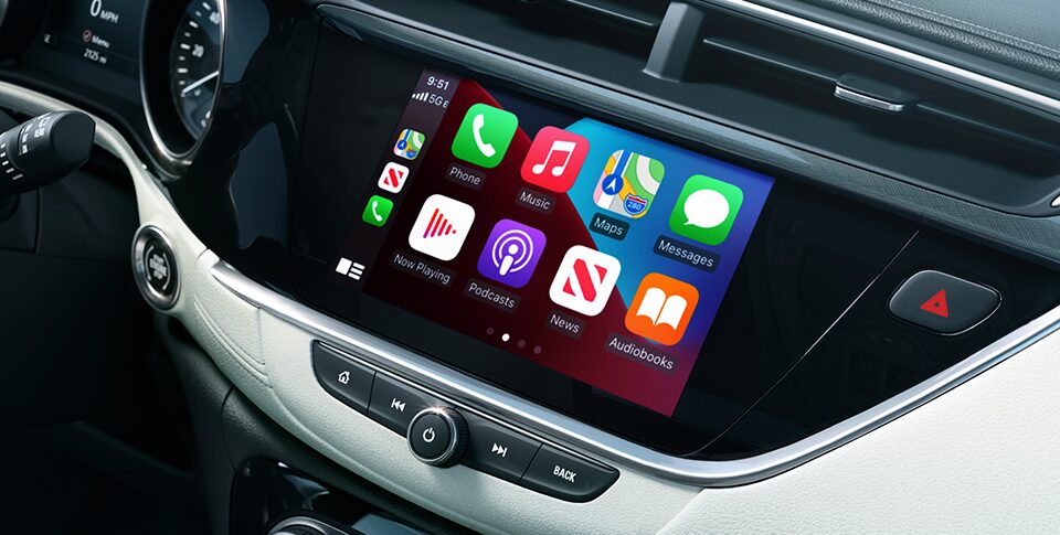 Buick Drivers Connects iPhone to Apple CarPlay