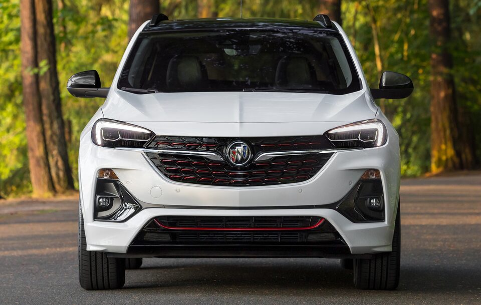Buick Front Grille and Headlights View