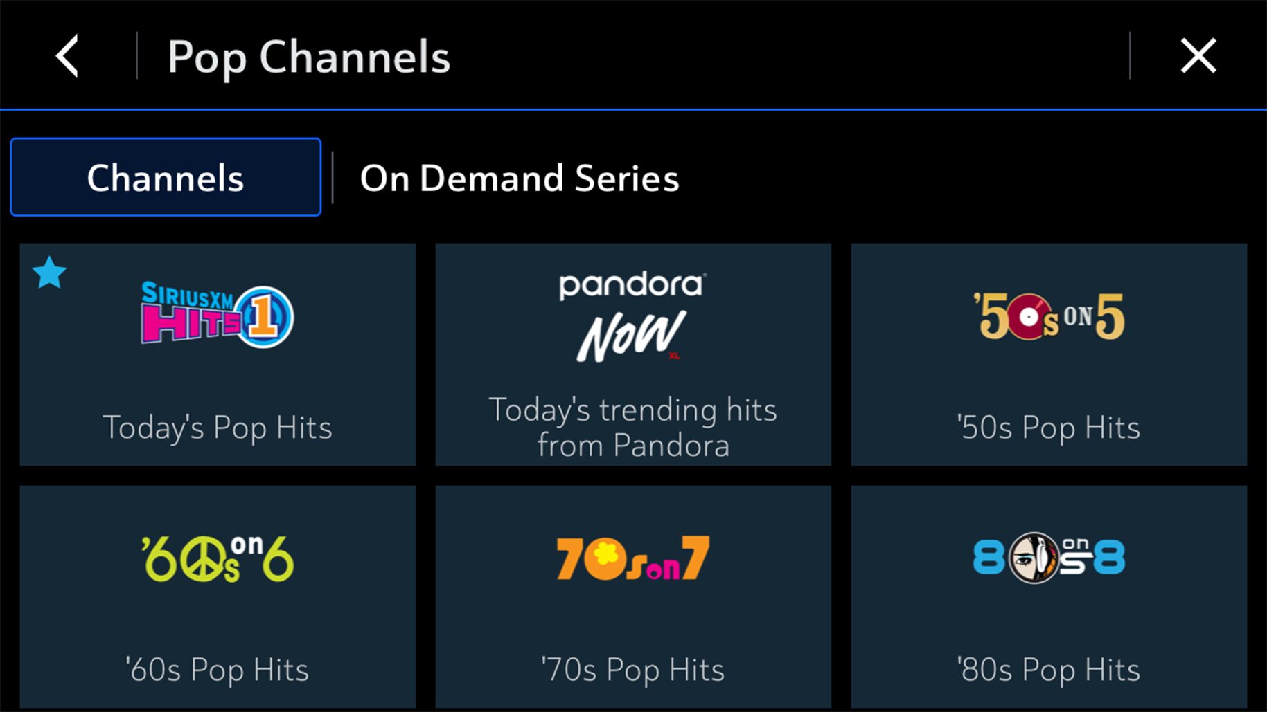 SiriusXM Satellite Radio Connectivity Discover Buick SiriusXM Satellite Radio Connectivity Discover Buick
