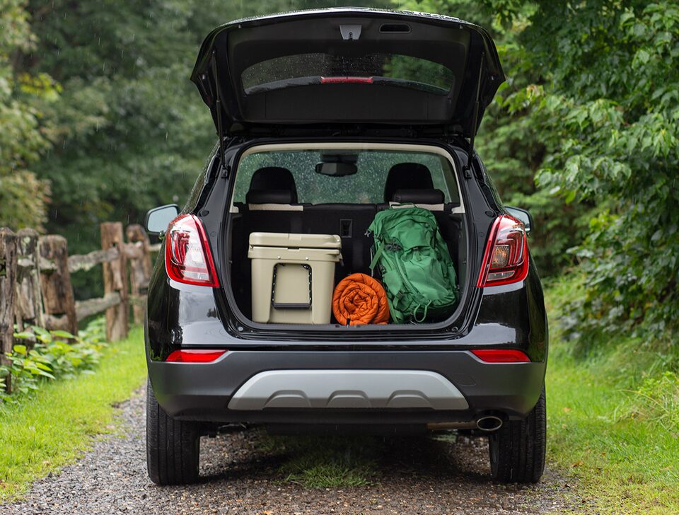 2020 Buick Encore Small SUV with Liftgate Open