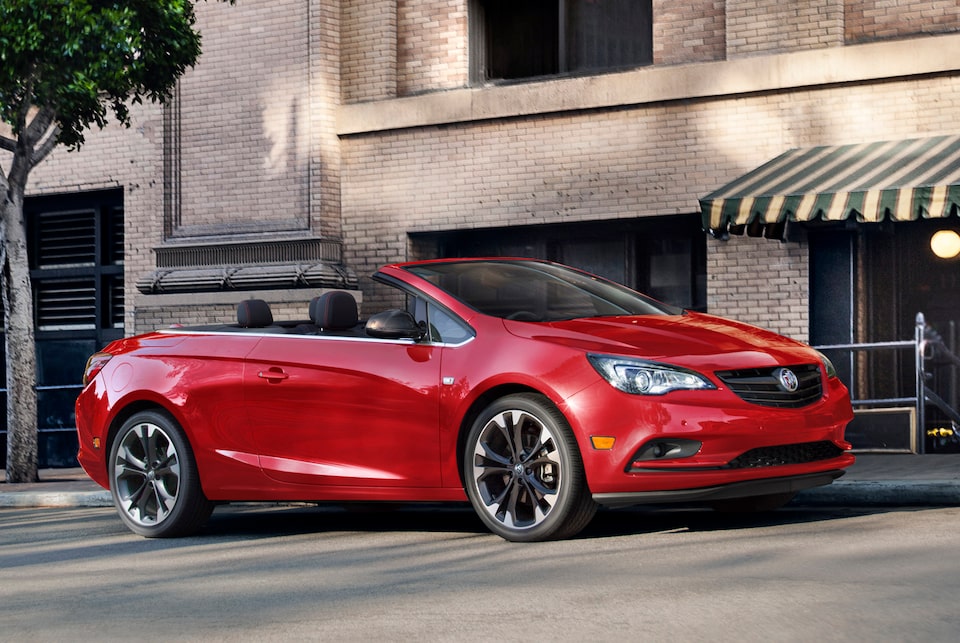 2019 Buick Cascada Convertible Top Off Front Side View