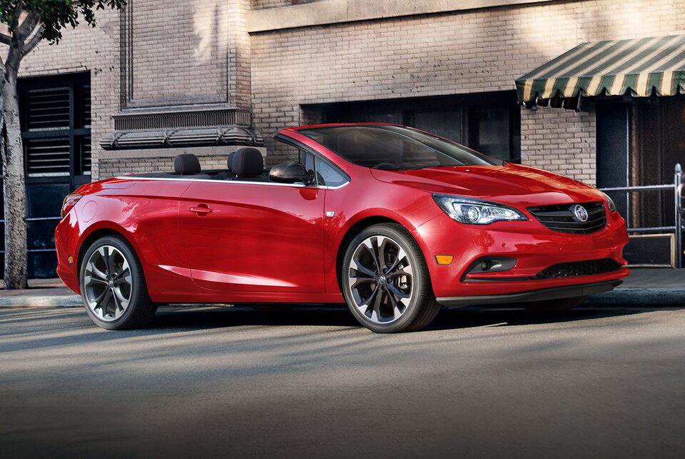2019 Buick Cascada Convertible Top Off Front Side View