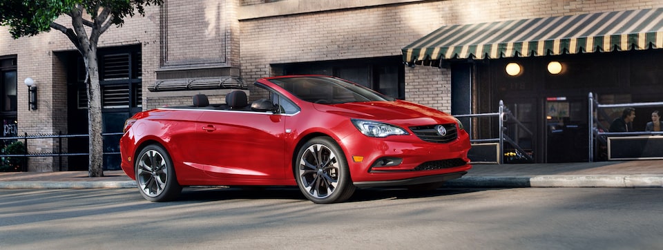 Buick Cascada Luxury Convertible Front Side View
