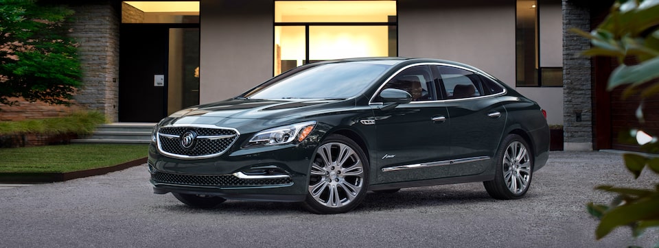 Buick LaCrosse Luxury Sedan Front Side View
