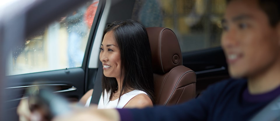 Couple driving the 2020 Buick Encore GX Small SUV