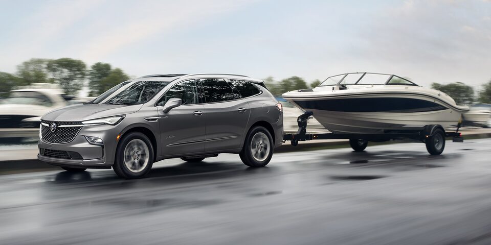 2020 Buick Encore GX Small SUV Side Profile Driving