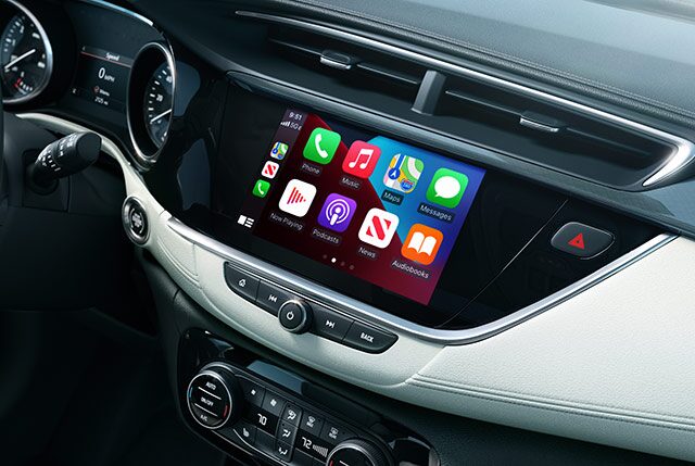Buick Touch Screen Navigation