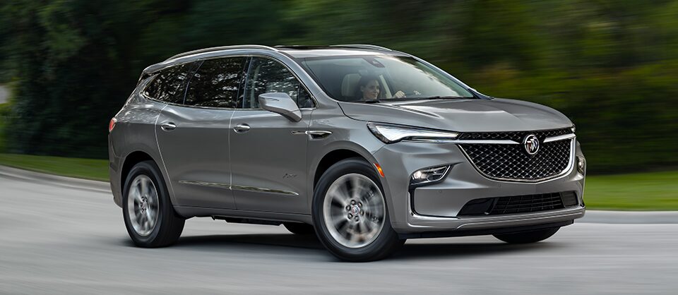 Couple driving the 2020 Buick Encore GX Small SUV