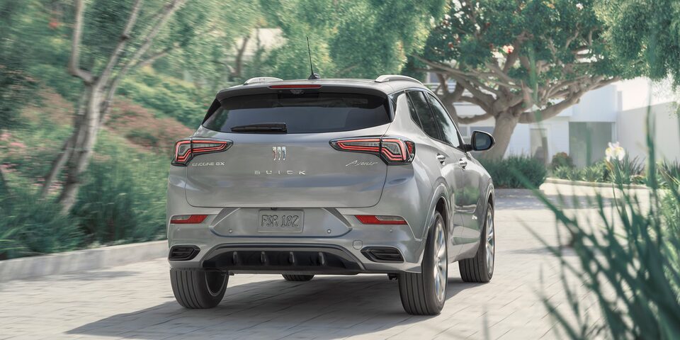 The Buick Encore Hitting a Sharp Corner