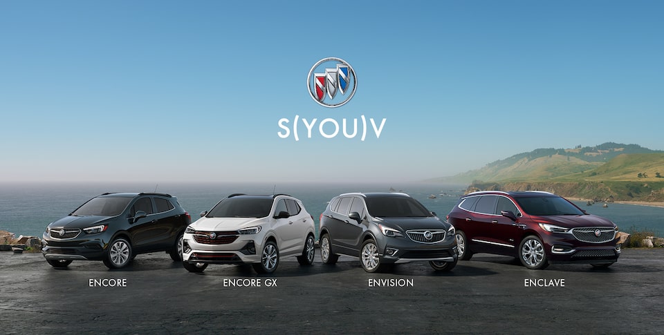 Buick S(You)V: Encore, Envision, and Enclave