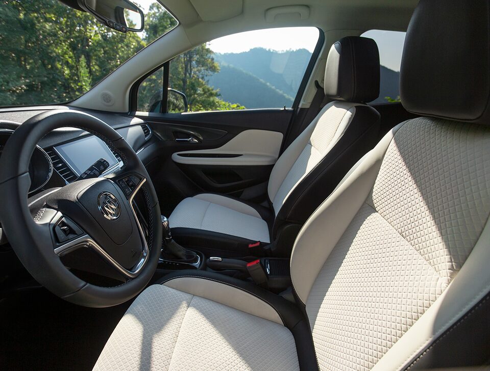 2020 Buick Front Seat Interior View