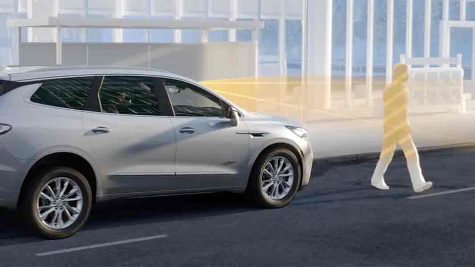 Buick SUV's Front Pedestrian Braking Safety Feature
