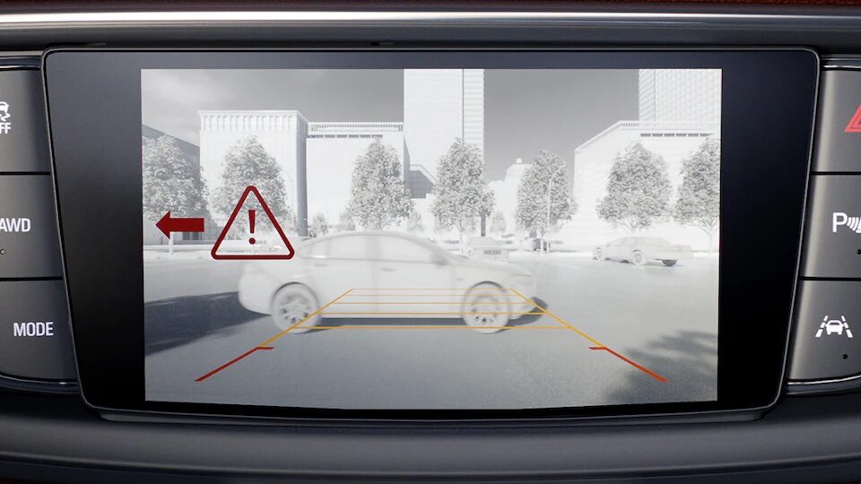 Buick SUV's Rear-Cross Traffic Alert Safety Feature