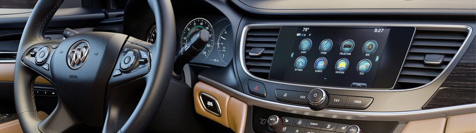 Photo showing Buick Infotainment System.