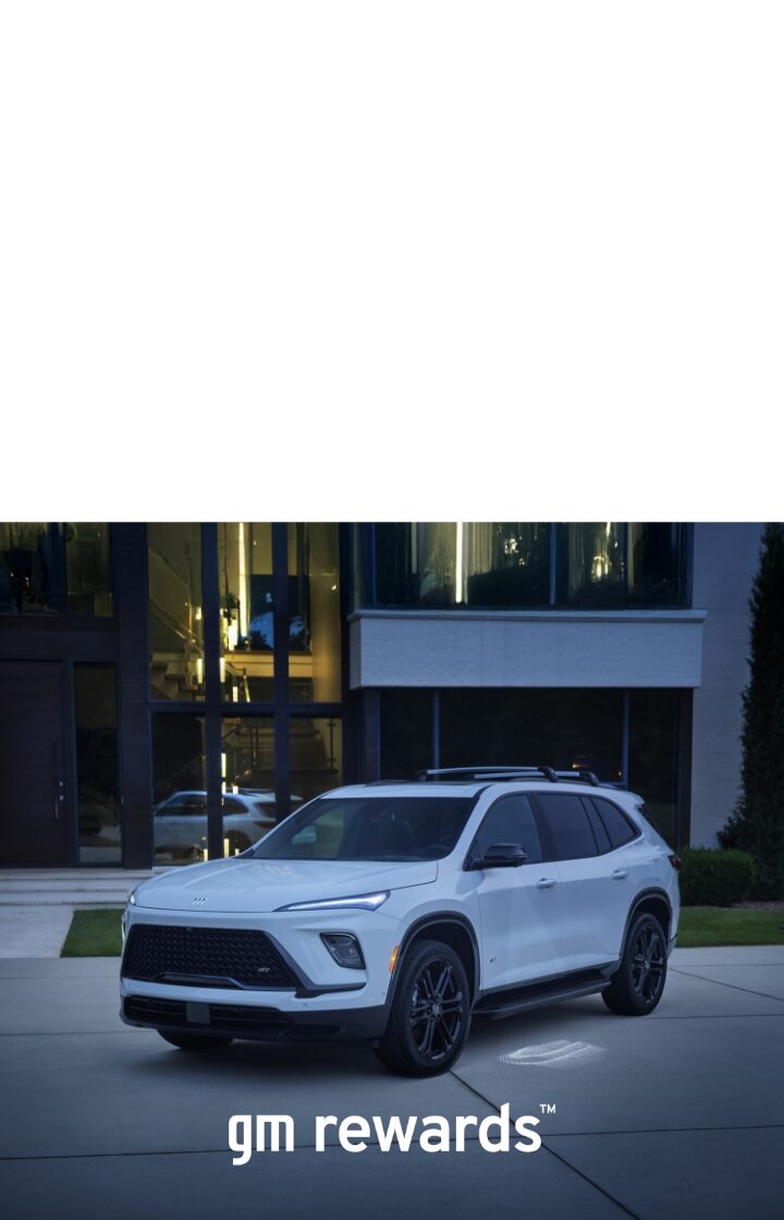 GM Rewards Explore how to reward yourself with Buick