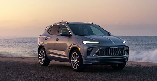 Buick by the ocean