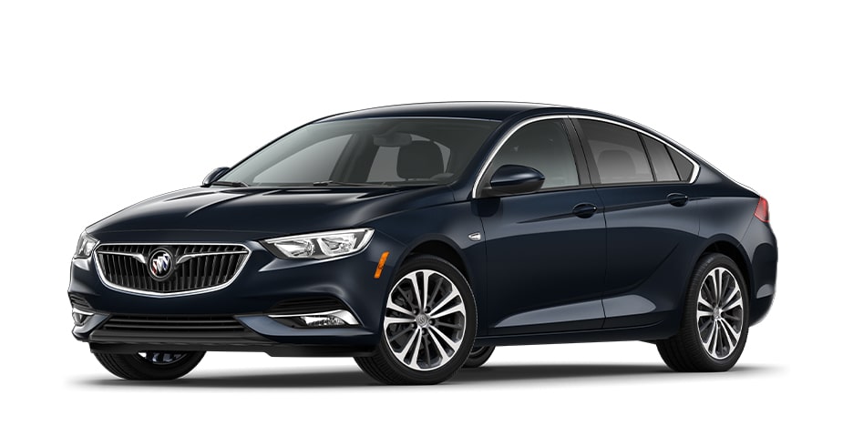 2020 Buick Regal Sportback in Darkmoon Blue Metallic
