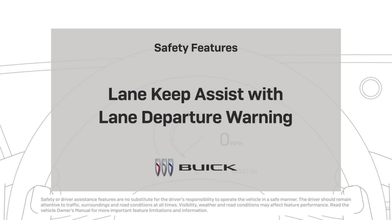 How to Use Lane Keep Assist with Lane Departure Warning