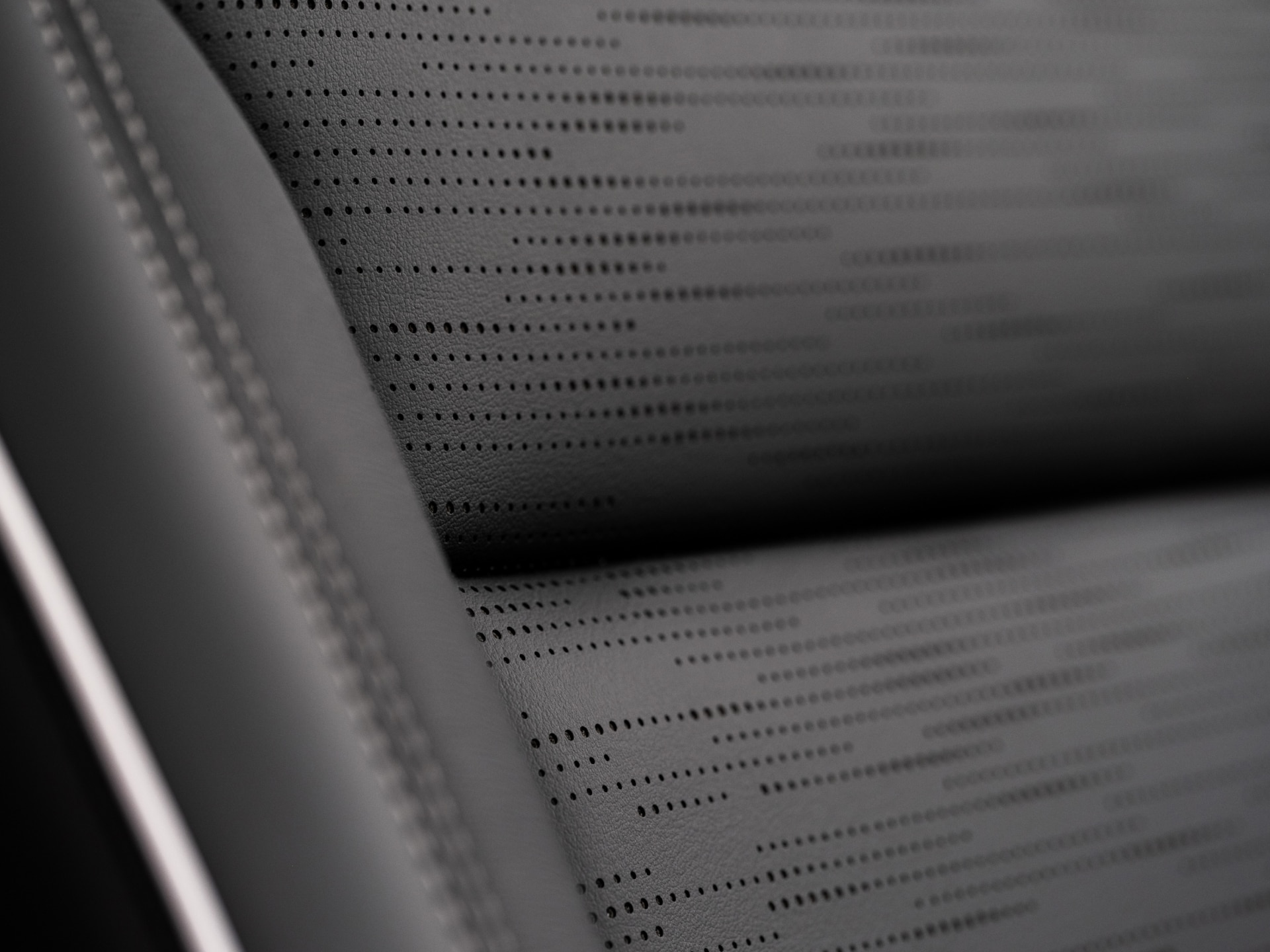 Interior View of the Front Heated Seats in the Buick Enclave