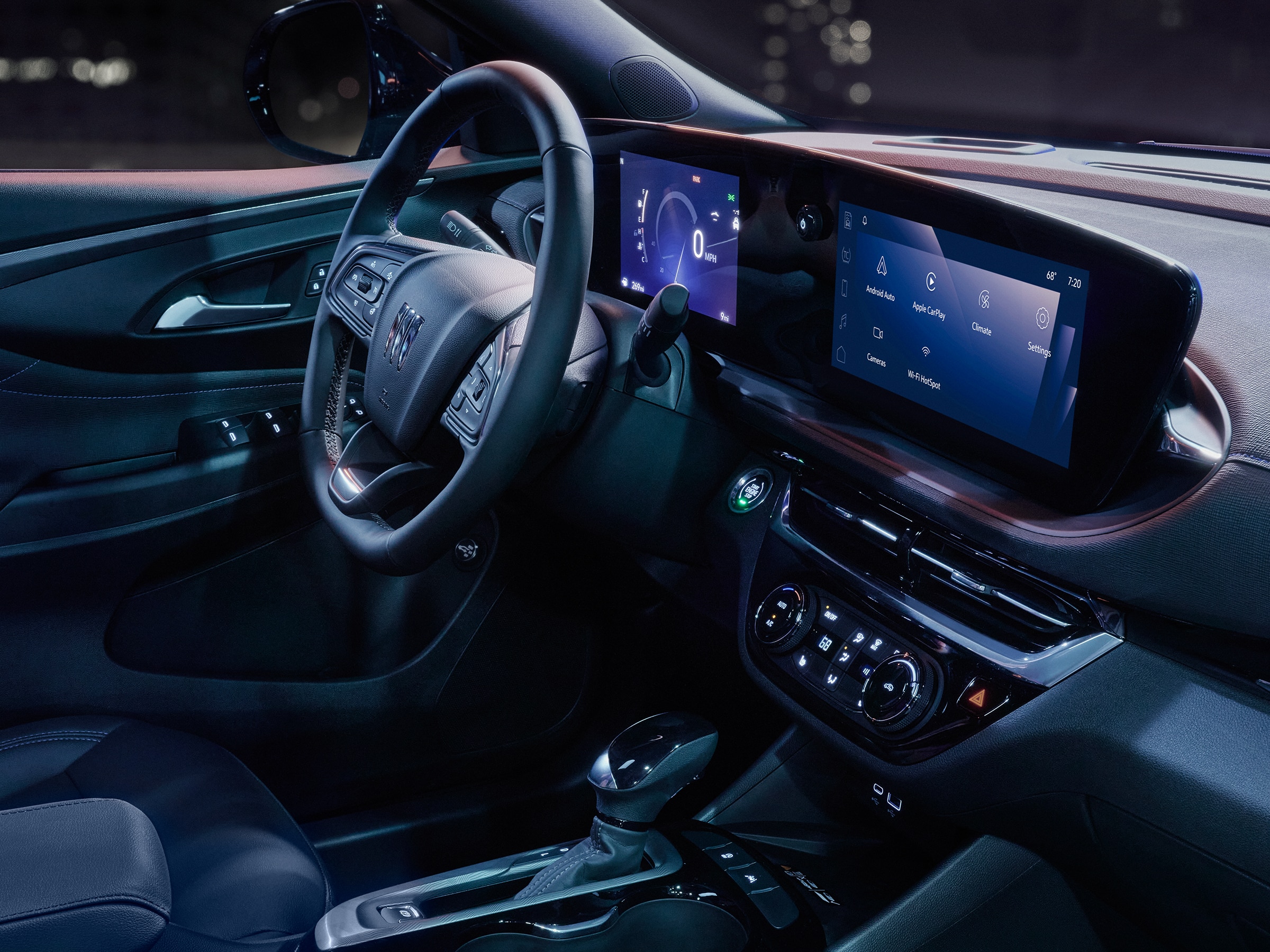 A View of the Interior of a 2026 Buick Envista