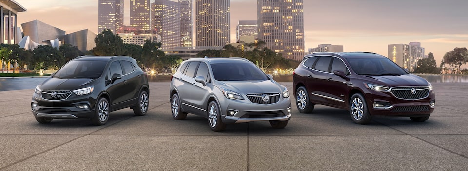 Buick Suvs Crossovers Lineup Seating For 5 7 Passengers