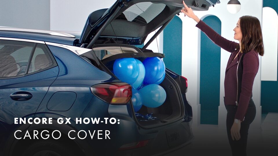 2020 Buick Encore Small Luxury SUV Cargo Cover Operation How-to Video
