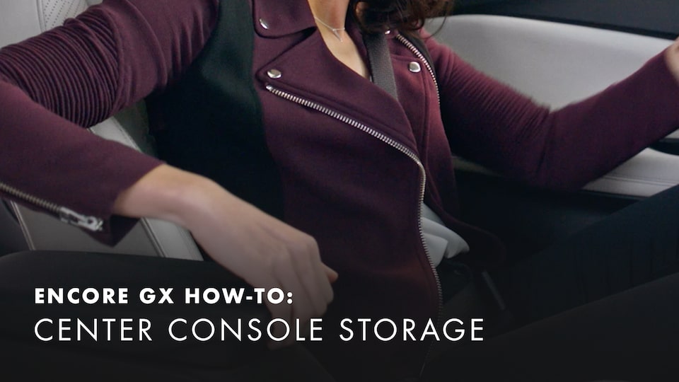 2020 Buick Encore Small Luxury SUV Center Console Storage How-to Video