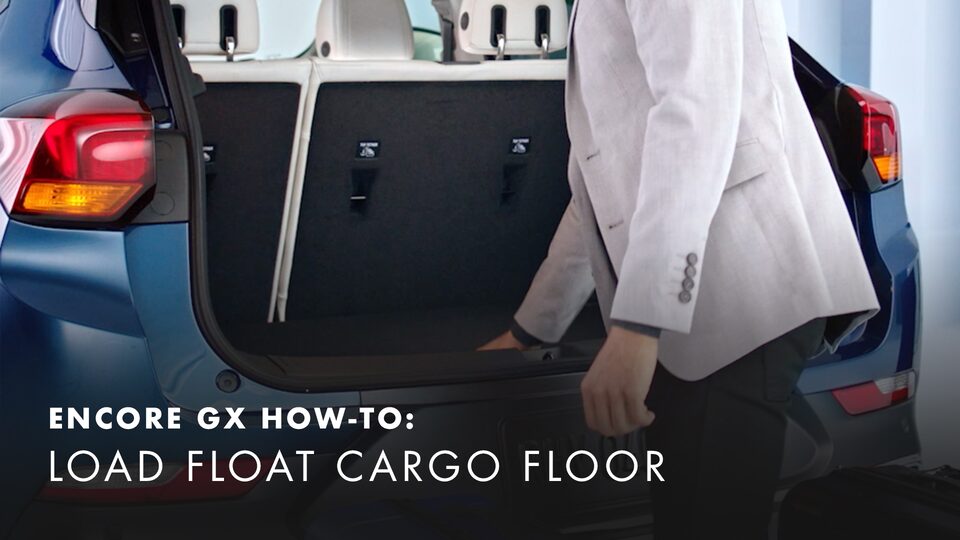 2020 Buick Encore Small Luxury SUV How to Load Cargo Floor Video